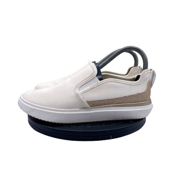 Rocket Dog Womens Beckign White Slip-On Sneakers Shoes size 7 - Picture 1 of 8